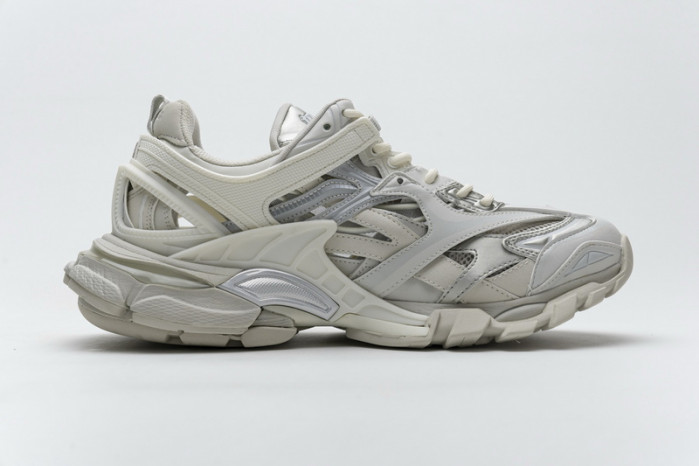 belanciaga Track 2 Sneaker White 570391 W2GN2 9000